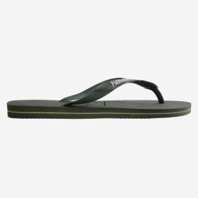 HAVAIANAS BRASIL LOGO - GREEN OLIVE