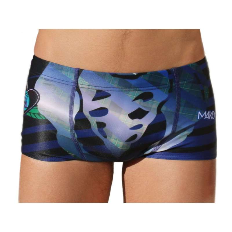 Mako X-RAY Shorty - Boxer Natation Homme | Les4Nages