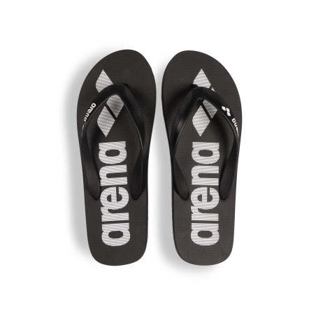 Tongs Arena FLIP FLOP BLACK WHITE - Plage et Piscine | Les4Nages Tongs Arena FLIP FLOP BLACK WHITE - Plage et Piscine | Les4Nages