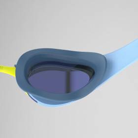 Speedo Fastskin PURE FOCUS Mirror bleu/gris - Lunettes Natation