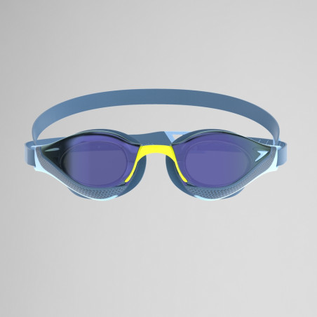 Speedo Fastskin PURE FOCUS Mirror bleu/gris - Lunettes Natation | Les4Nages