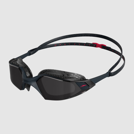 Speedo AQUAPULSE PRO Grey Red - Lunettes Natation | Les4Nages