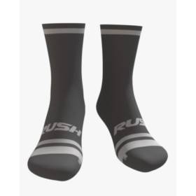 RUSH SOCKS TRI - METALIC - WHITE- Socquettes Cyclisme,Triathlon