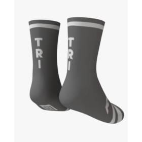 RUSH SOCKS TRI - METALIC - WHITE- Socquettes Cyclisme,Triathlon