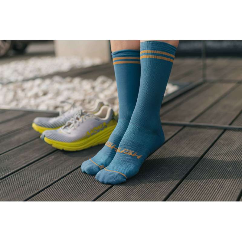 RUSH Med SOCKS BRONZE - Socquettes Cyclisme, Triathlon | Les4Nages