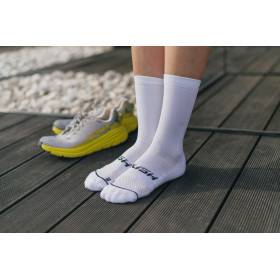 RUSH Med SOCKS WHITE - Socquettes Cyclisme, Triathlon