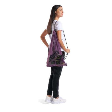 Mesh Bag Arena One Go Plum | Les4Nages