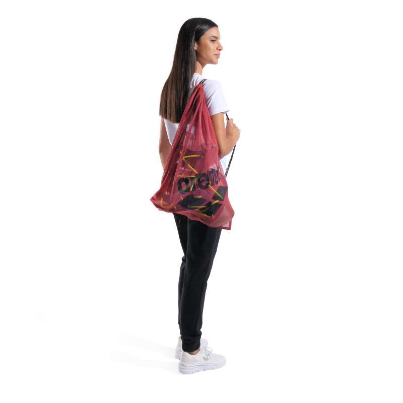 Mesh Bag Arena One Go Crimson | Les4Nages