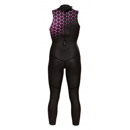 Mako NeoSwim Sleeveless Femme - Combinaison Triathlon Néoprène sans manches Femme | Les4Nages