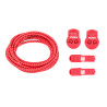 RUSH Lacets running FastLace striped Red - White