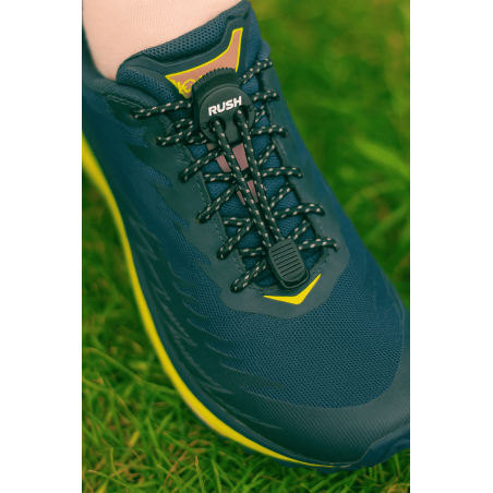RUSH Lacets running FastLace reflective Black | Les4Nages RUSH Lacets running FastLace reflective Black | Les4Nages