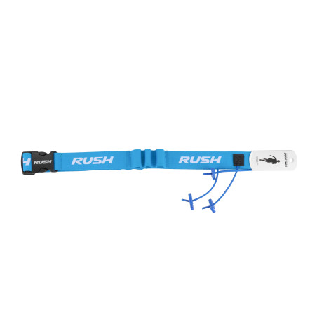 Ceinture porte dossard RUSH Basic Race belt Blue avec 3 points | Les4Nages Ceinture porte dossard RUSH Basic Race belt Blue avec 3 points | Les4Nages