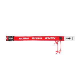 Ceinture porte dossard RUSH Basic Race belt Red avec 3 points