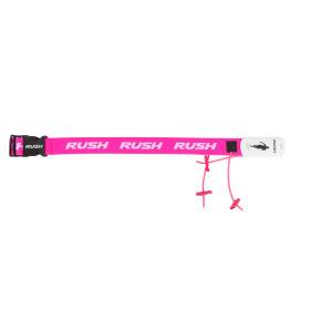 Ceinture porte dossard RUSH Basic Race belt Pink avec 3 points
