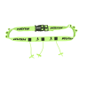 Ceinture porte dossard RUSH Energy Race belt Jaune avec 3 points de fixation et 6 porte gels