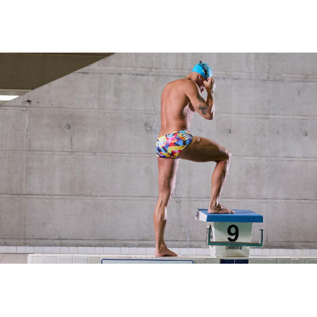 ZEROD Trunks BRUSHWAVE - Boxer Natation Homme | Les4Nages ZEROD Trunks BRUSHWAVE - Boxer Natation Homme | Les4Nages