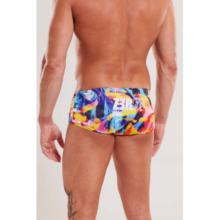 ZEROD Trunks BRUSHWAVE - Boxer Natation Homme | Les4Nages ZEROD Trunks BRUSHWAVE - Boxer Natation Homme | Les4Nages