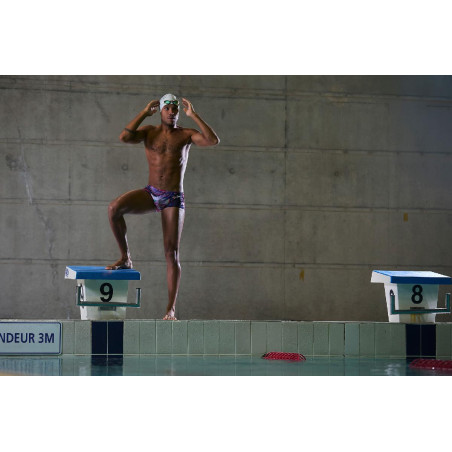 ZEROD Trunks GLITCHER - Boxer Natation Homme | Les4Nages ZEROD Trunks GLITCHER - Boxer Natation Homme | Les4Nages