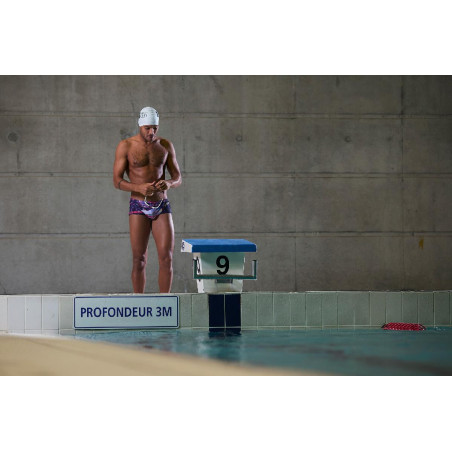 ZEROD Trunks GLITCHER - Boxer Natation Homme | Les4Nages ZEROD Trunks GLITCHER - Boxer Natation Homme | Les4Nages