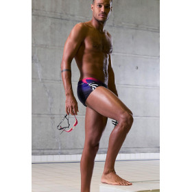 ZEROD Trunks VORTEX NEBULA - Boxer Natation Homme