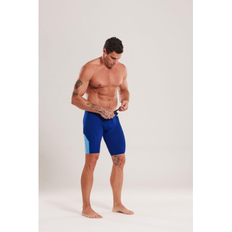 ROYAL BLUE/SKY BLUE - Jammer Natation Homme Zerod | Les4Nages