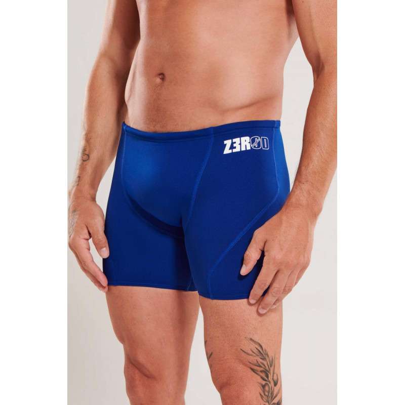 ZEROD ROYAL BLUE/SKY BLUE - Aquashort boxer Natation Homme | Les4Nages