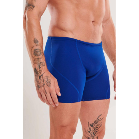 ZEROD ROYAL BLUE/SKY BLUE - Aquashort boxer Natation Homme | Les4Nages