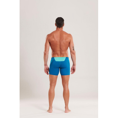 ZEROD EMERALD GREEN/MINT - Aquashort boxer Natation Homme | Les4Nages ZEROD EMERALD GREEN/MINT - Aquashort boxer Natation Homme | Les4Nages