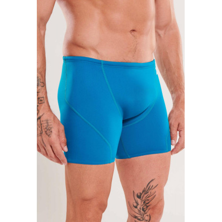 ZEROD EMERALD GREEN/MINT - Aquashort boxer Natation Homme | Les4Nages ZEROD EMERALD GREEN/MINT - Aquashort boxer Natation Homme | Les4Nages