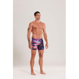 ZEROD GLITCHER - Aquashort boxer Natation Homme