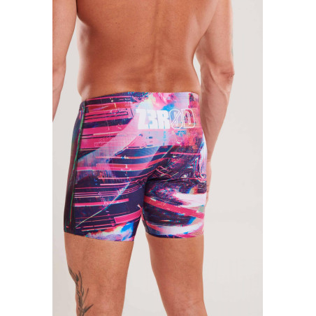 ZEROD GLITCHER - Aquashort boxer Natation Homme | Les4Nages ZEROD GLITCHER - Aquashort boxer Natation Homme | Les4Nages