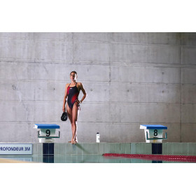 ZEROD VORTEX NEBULA - Maillot de bain Natation Femme 1 pièce