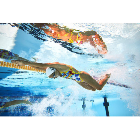 ZEROD BRUSHWAVE - Maillot de bain Natation Femme 1 pièce | Les4Nages