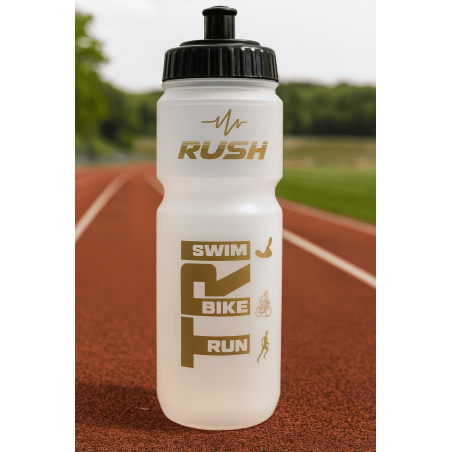 Bidon TRIATHLON RUSH - CLEAR GOLD SHINY - 750ml | Les4Nages