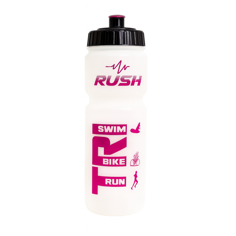 Bidon TRIATHLON RUSH - CLEAR PINK SHINY - 750ml | Les4Nages