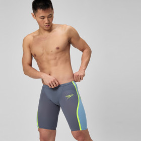 SPEEDO FastSkin LZR PURE INTENT 2.0 JAMMER - GREY BLUE - Jammer Natation Competition Homme