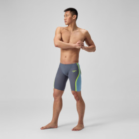 SPEEDO FastSkin LZR PURE INTENT 2.0 JAMMER - GREY BLUE - Jammer Natation Competition Homme