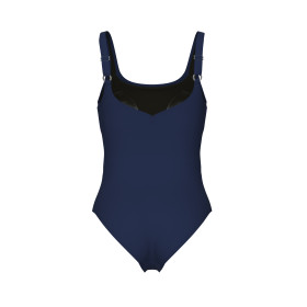 Arena Bodylift MILENA Wing Back NAVY - Maillot Natation Arena Aquagym et aquafitness