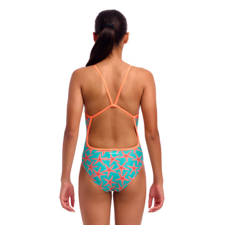 Funkita Star Party - Single Strap - Maillot fille 1 pièce | Les4Nages