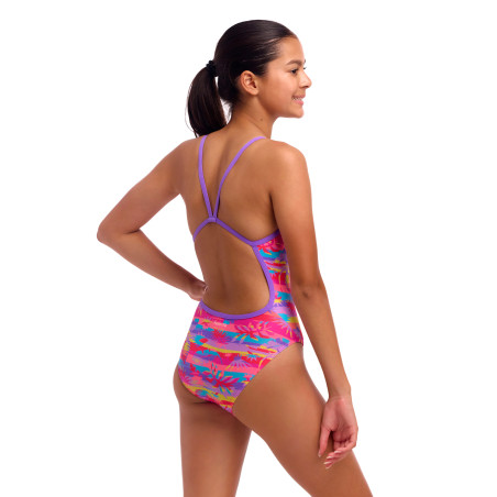 Funkita Leave In - Single Strap - Maillot fille 1 pièce | Les4Nages Funkita Leave In - Single Strap - Maillot fille 1 pièce | Les4Nages