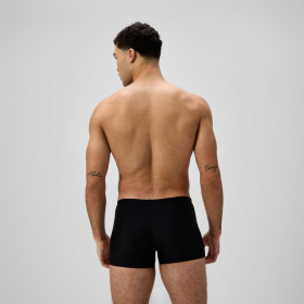 SPEEDO ECO MEDLEY LOGO Aquashort Black Green - Boxer homme natation