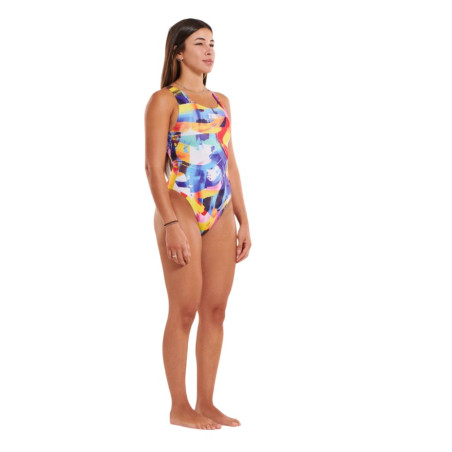 ZEROD SCULPT BRUSHWAVE - Maillot de bain Natation Femme 1 pièce | Les4Nages