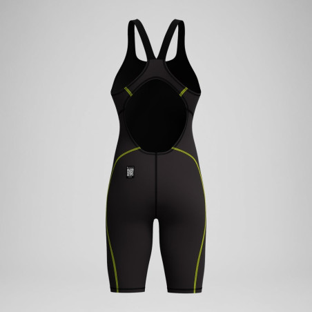 SPEEDO HyperSpark dos ouvert noir - Combinaison Natation Competition Femme | Les4Nages