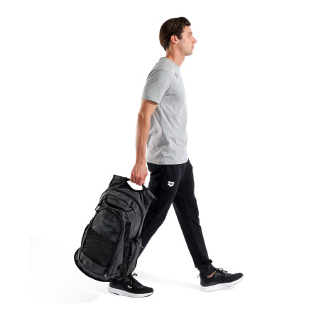 ARENA All Set Backpack 45L BLACK- Sac à Dos Natation et Piscine | Les4Nages