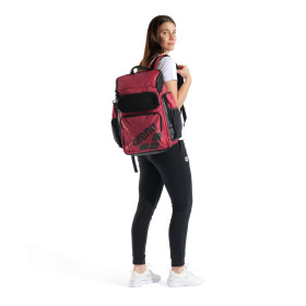 ARENA ONE GO BACKPACK 45L CRIMSON- Sac à Dos Natation et Piscine 
