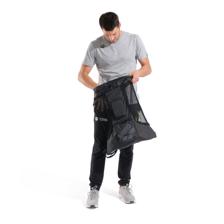 ARENA ALL SET MESH BAG BLACK | Les4Nages ARENA ALL SET MESH BAG BLACK | Les4Nages