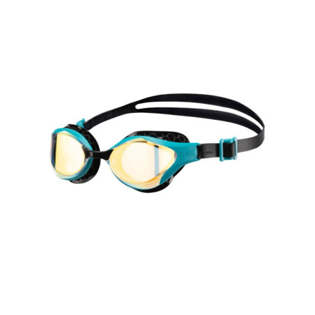 ARENA Air Bold Swipe Mirror Yellow Copper Green Lake - Lunettes Natation | Les4Nages ARENA Air Bold Swipe Mirror Yellow Copper Green Lake - Lunettes Natation | Les4Nages