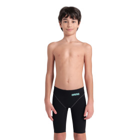  ARENA PowerSkin IMPULSO Junior Garçon ( 6 à 14 ans) - Black Teal - Jammer Natation compétition