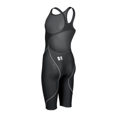 ARENA Powerskin ST NEXT (6-14ans) Dos Ouvert Junior Fille Black - Combinaison Fille compétition | Les4Nages