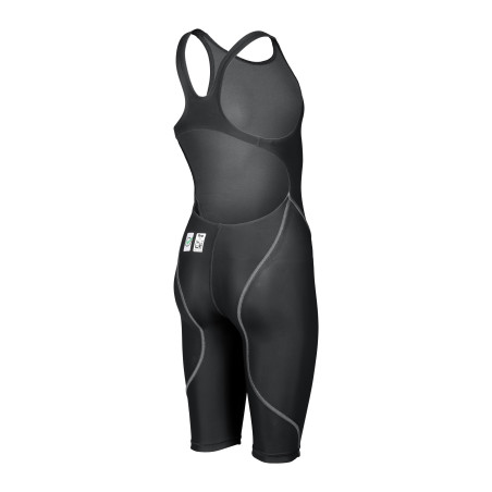 ARENA Powerskin ST NEXT (6-14ans) Dos Ouvert Junior Fille Black - Combinaison Fille compétition | Les4Nages